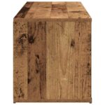 Meuble TV vieux bois 120x34x37 cm bois d'ingénierie – Image 3