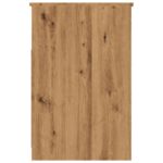 Commode chêne artisanal 40x50x76 cm bois d'ingénierie – Image 4