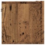 Meuble TV mural vieux bois 100x30x30 cm bois d'ingénierie – Image 3