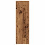 Armoire de salle de bain vieux bois 30x30x95 cm bois ingénierie – Image 3