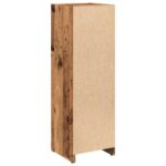 Armoire de salle de bain vieux bois 30x30x95 cm bois ingénierie – Image 4