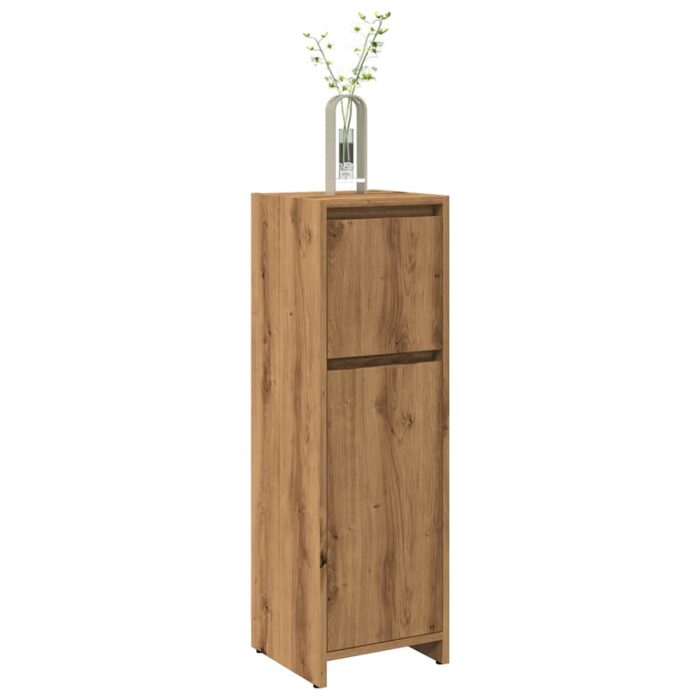 VXL8721158435873_m_en_hd_1.jpg Armoire de bain chêne artisanal 30x30x95 cm bois d'ingénierie – Image 1