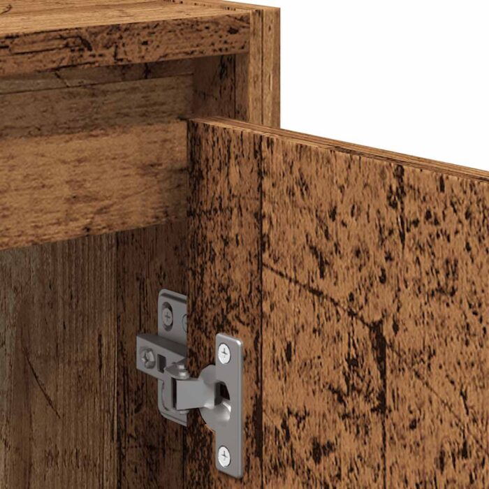 Ensemble de meubles salle de bain 2 pcs bois d'ingénierie – Image 6