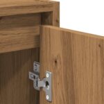 Ensemble de meubles salle de bain 2 pcs bois d'ingénierie – Image 6