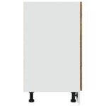Armoire de plancher vieux bois 60x46x81,5 cm bois d'ingénierie – Image 4