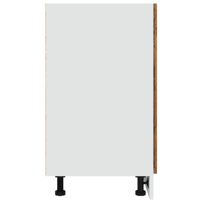 Armoire de plancher vieux bois 60x46x81,5 cm bois d'ingénierie – Image 4
