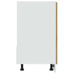 Armoire de plancher d'évier "Lyon" chêne artisanal – Image 4