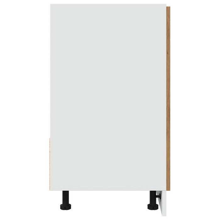 Armoire de plancher d'évier "Lyon" chêne artisanal – Image 4