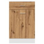 Armoire de plancher à tiroir "Lyon" chêne artisanal – Image 2