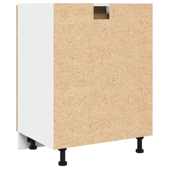 Armoire de plancher à tiroir "Lyon" chêne artisanal – Image 4