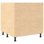 Armoire de cuisine chêne artisanal 75,5x75,5x81,5 cm – Image 4