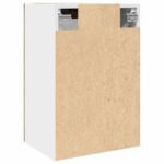 Armoire vitrée suspendue "Lyon" chêne artisanal 40x31x60 cm – Image 5