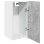 Armoire suspendue "Lyon" gris béton 30x31x60 cm – Image 3
