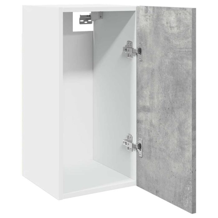 Armoire suspendue "Lyon" gris béton 30x31x60 cm – Image 3