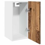 Armoire suspendue "Lyon" vieux bois 30x31x60 cm – Image 3