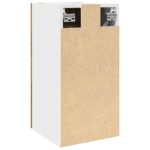 Armoire suspendue "Lyon" vieux bois 30x31x60 cm – Image 5