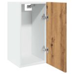 Armoire suspendue "Lyon" chêne artisanal 30x31x60 cm – Image 3