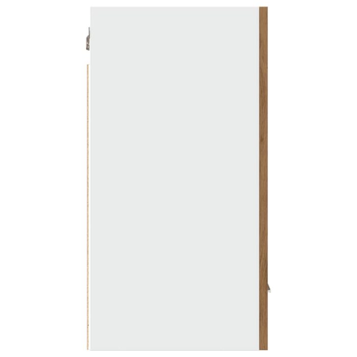 Armoire suspendue "Lyon" chêne artisanal 30x31x60 cm – Image 4