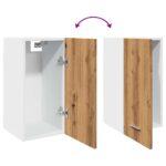 Armoire suspendue "Lyon" chêne artisanal 30x31x60 cm – Image 6