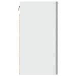 Armoire suspendue Gris béton 50x31x60 cm Aggloméré – Image 4