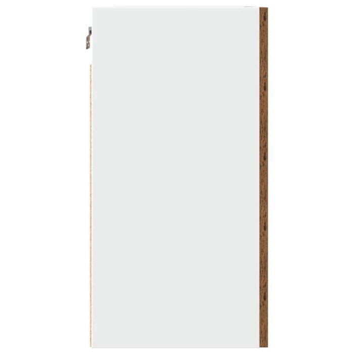 Armoire suspendue vieux bois 50x31x60 cm bois d'ingénierie – Image 4