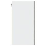 Armoire suspendue "Lyon" Gris béton 80x31x60 cm Aggloméré – Image 4