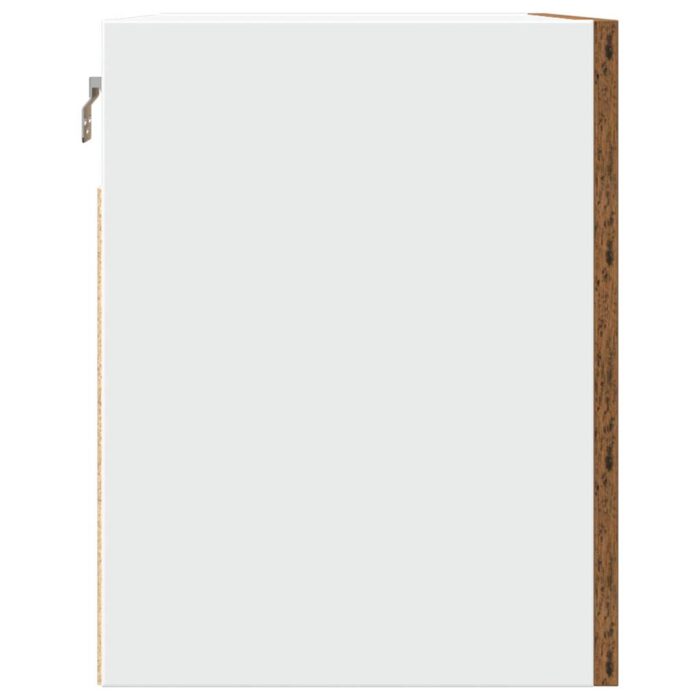 Armoire suspendue "Lyon" vieux bois 60x31x40 cm – Image 4