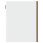 Armoire suspendue "Lyon" chêne artisanal 60x31x40 cm – Image 4