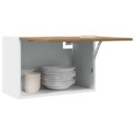 Armoire suspendue "Lyon" chêne artisanal 60x31x40 cm