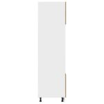 Armoire à micro-ondes "Lyon" chêne artisanal 60x57x207 cm – Image 5