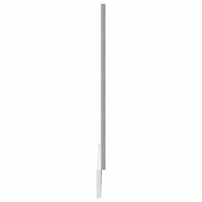 Panneau de lave-vaisselle gris béton 45x3x67 cm – Image 2
