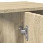 Armoire de salle de bain Chêne sonoma 60x32x53,5 cm Aggloméré – Image 8