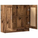Meuble vieux bois 82,5x30,5x80 cm bois d'ingénierie – Image 4