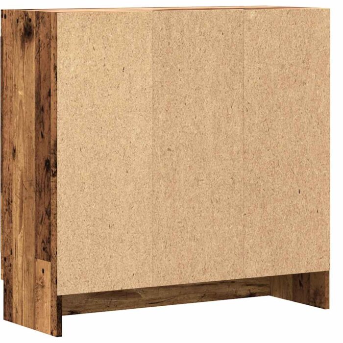 Meuble vieux bois 82,5x30,5x80 cm bois d'ingénierie – Image 6