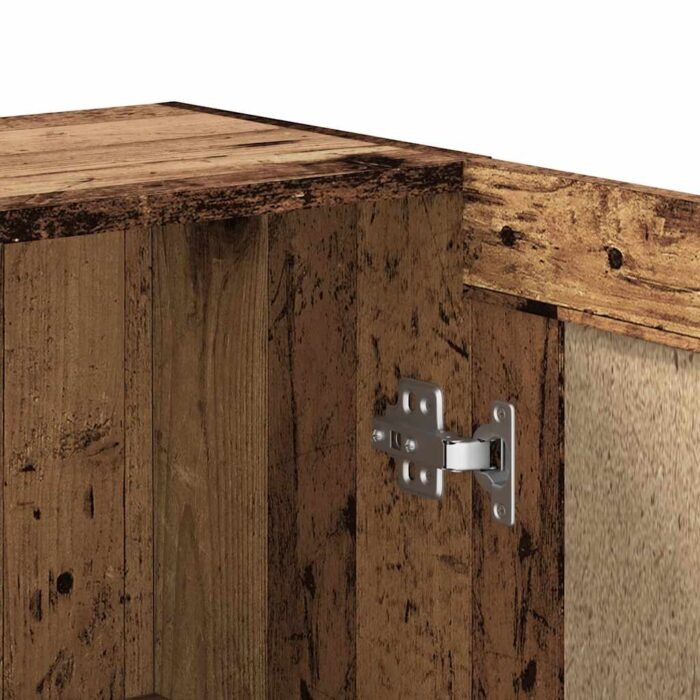 Meuble vieux bois 82,5x30,5x80 cm bois d'ingénierie – Image 7