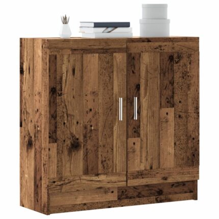 Meuble vieux bois 82,5x30,5x80 cm bois d'ingénierie