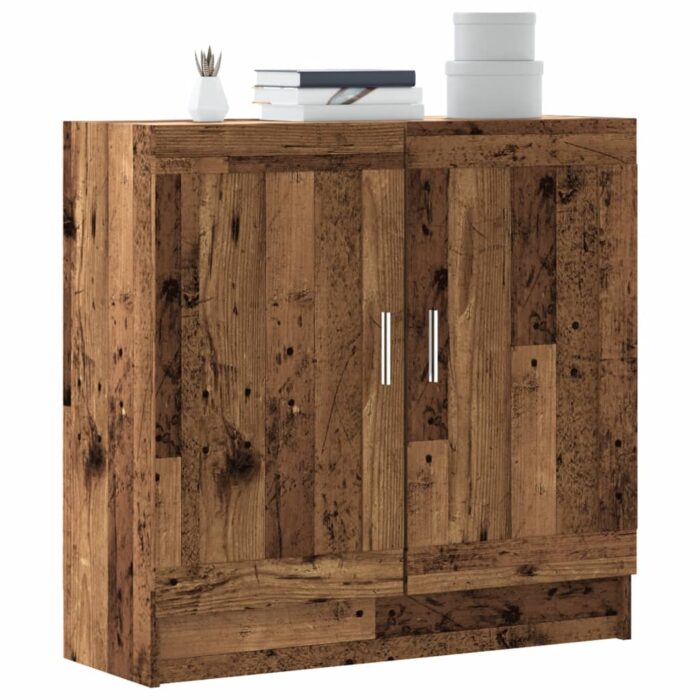Meuble vieux bois 82,5x30,5x80 cm bois d'ingénierie – Image 1