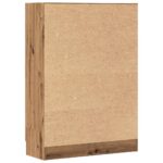 Bibliothèque chêne artisanal 82,5x30,5x115 cm bois d'ingénierie – Image 6