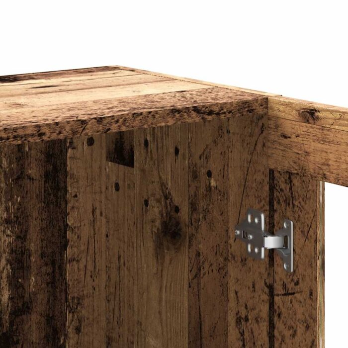 Meuble vieux bois 82,5x30,5x80 cm bois d'ingénierie – Image 7