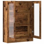 Bibliothèque vieux bois 82,5x30,5x115 cm bois d'ingénierie – Image 6