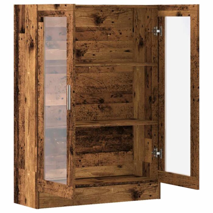 Bibliothèque vieux bois 82,5x30,5x115 cm bois d'ingénierie – Image 6