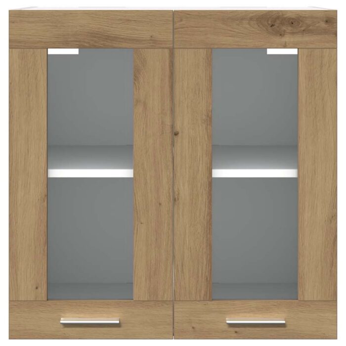 Armoire murale de cuisine "Lyon" avec porte en verre – Image 2