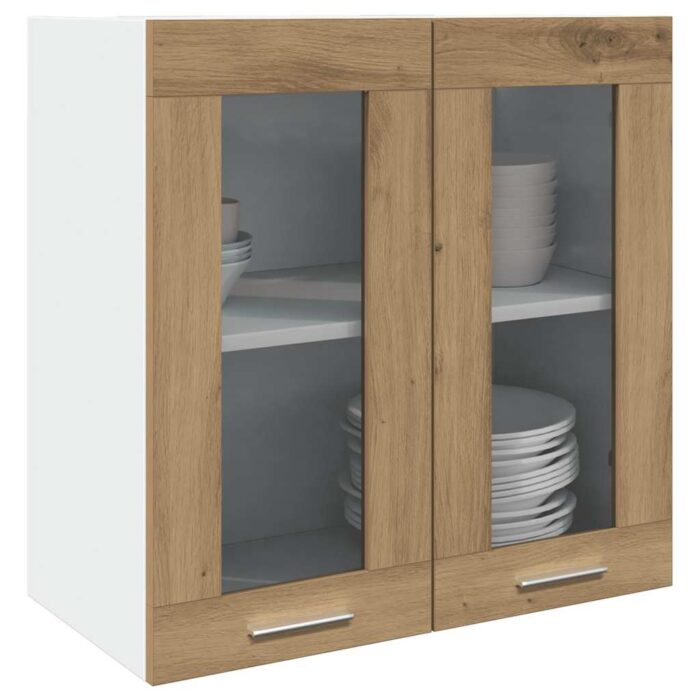 VXL8721158436931_m_en_hd_1.jpg Armoire murale de cuisine "Lyon" avec porte en verre – Image 1