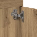 Armoire lavabo de salle de bain chêne artisanal bois ingénierie – Image 6