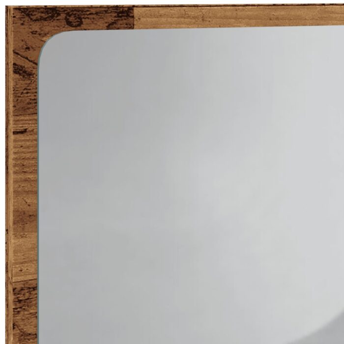 Miroir de salle de bain avec lumière LED chêne artisanal – Image 7