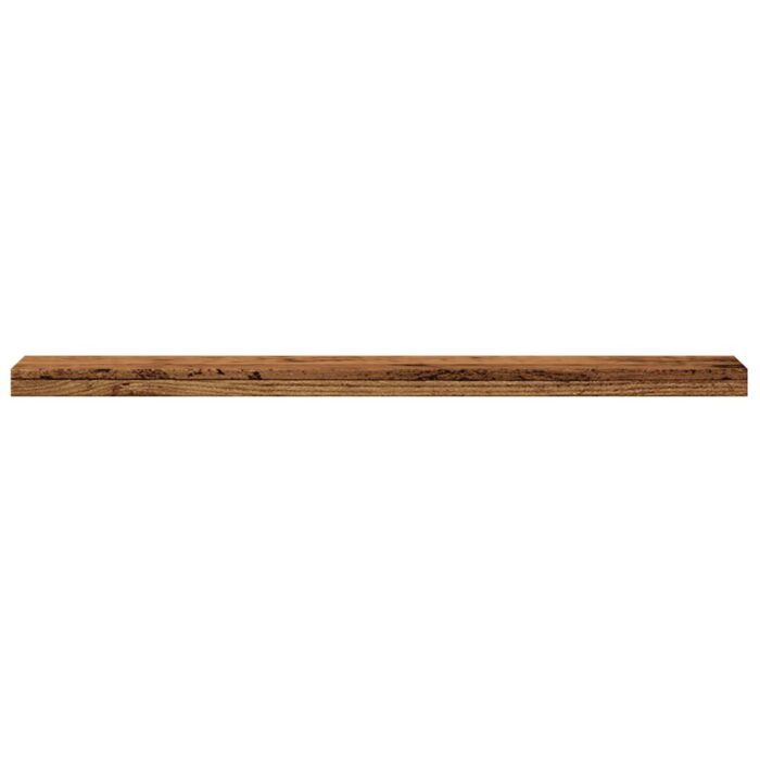 Étagères murales 4 pcs vieux bois 40x20x1,5cm bois d'ingénierie – Image 3