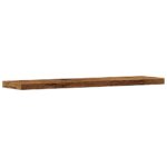 Étagères murales 4 pcs vieux bois 40x20x1,5cm bois d'ingénierie – Image 5