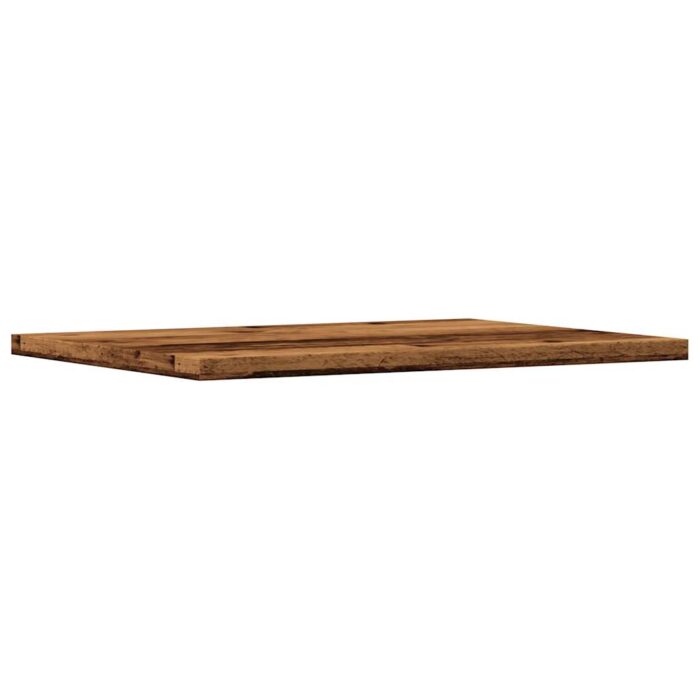 Panneaux de bibliothèque 4 pcs vieux bois 40x30x1,5 cm – Image 2
