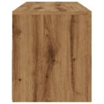 Meuble TV avec lumières LED chêne artisanal bois d'ingénierie – Image 6