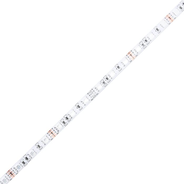 Meuble TV avec lumières LED chêne artisanal bois d'ingénierie – Image 12